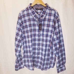 Nautica longsleeve lightweight flannel XXL